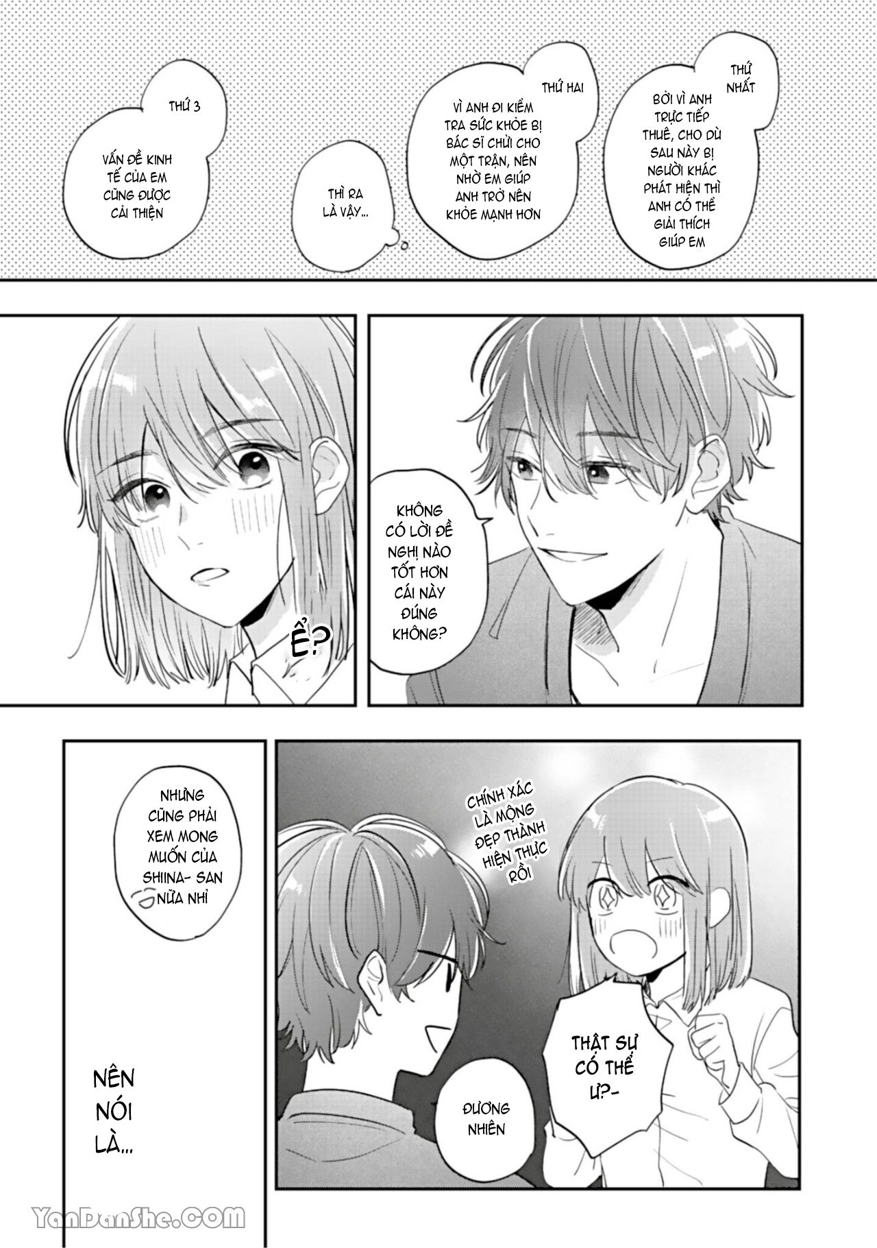 shiina-san u mê quá rồi kìa chapter 1.2 2