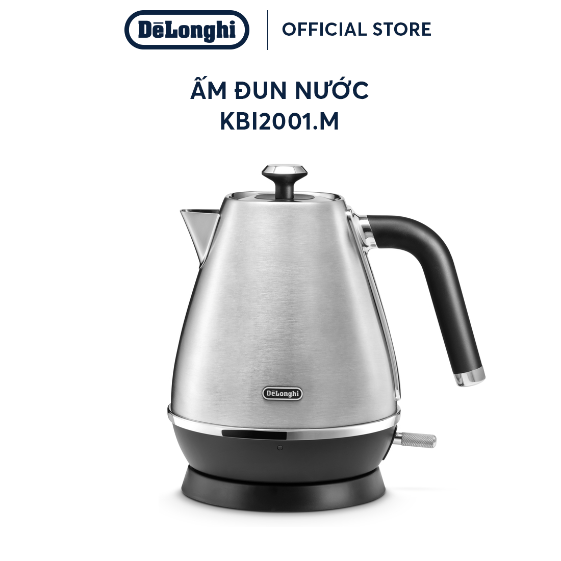 [Hàng chính hãng] Ấm đun nước siêu tốc DeLonghi Distinta X KBI2001.M