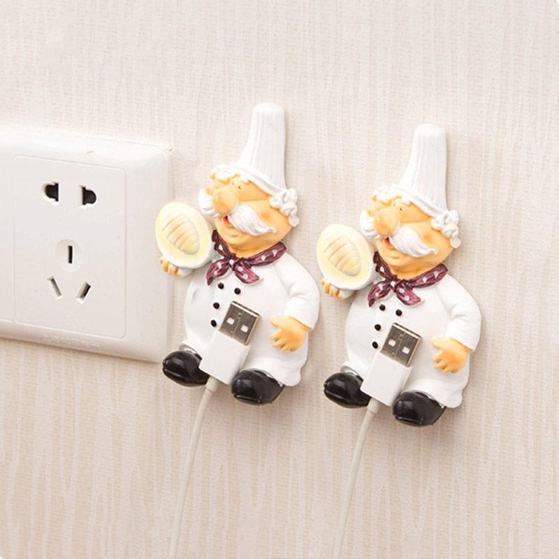 Móc Treo Phích Cắm Gắn Tường Siêu Dính Hình Dễ Thương