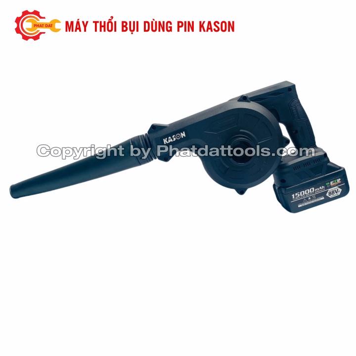Máy thổi hút bụi dùng pin -Kèm 2 pin Li-ion khủng 10 cell-