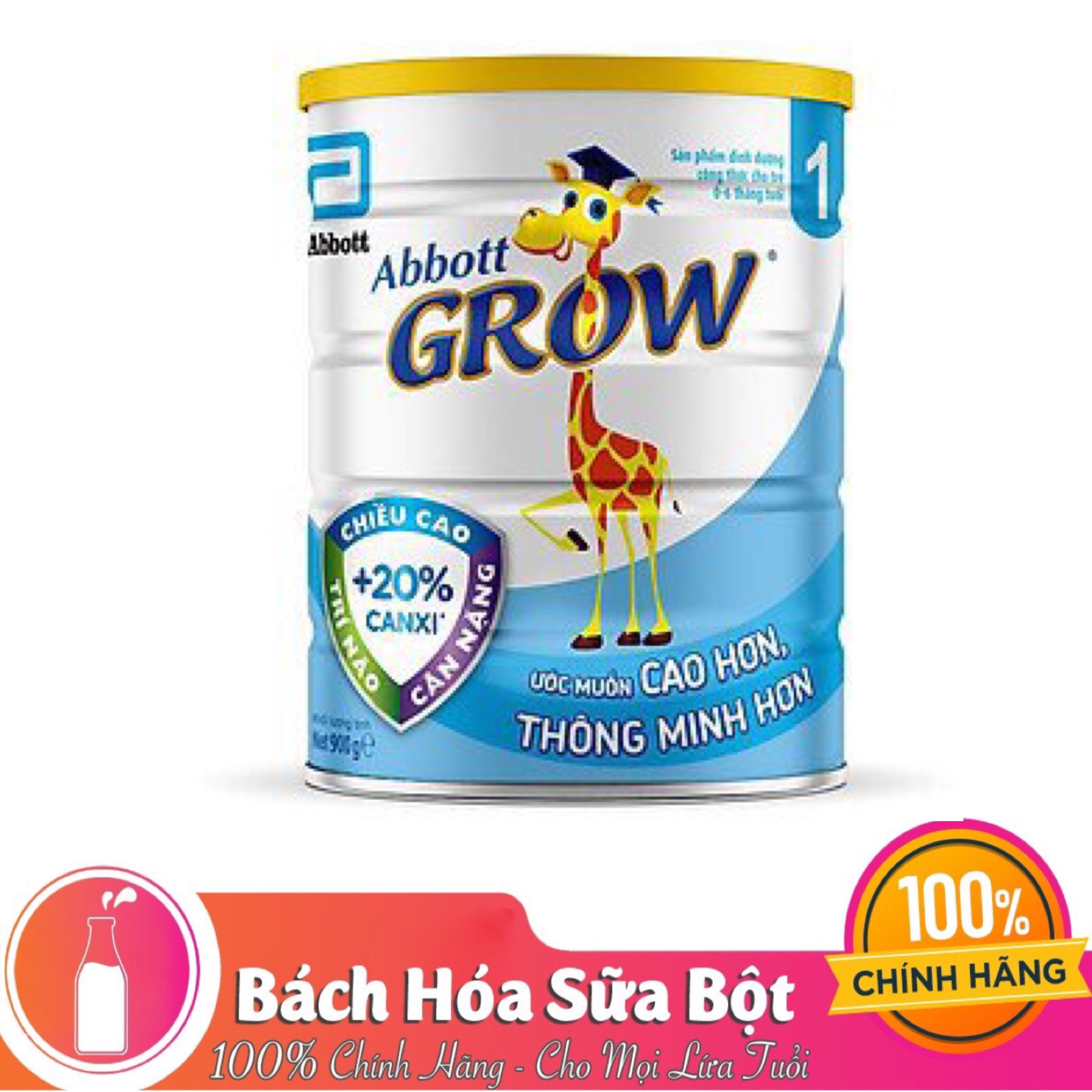 Sữa Bột Abbott Grow 1 dành cho trẻ 0 - 6 tháng tuổi (900g)
