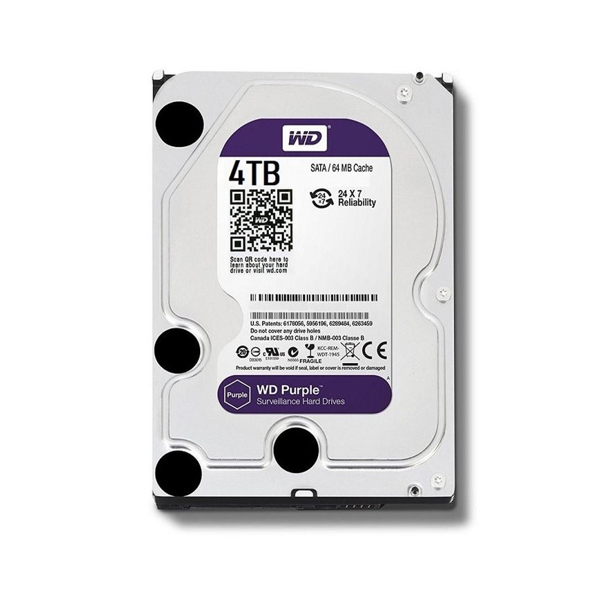 Ổ Cứng WESTERN Purple 10TB - 1TB Purple Surveilance - HÀNG CHÍNH HÃNG