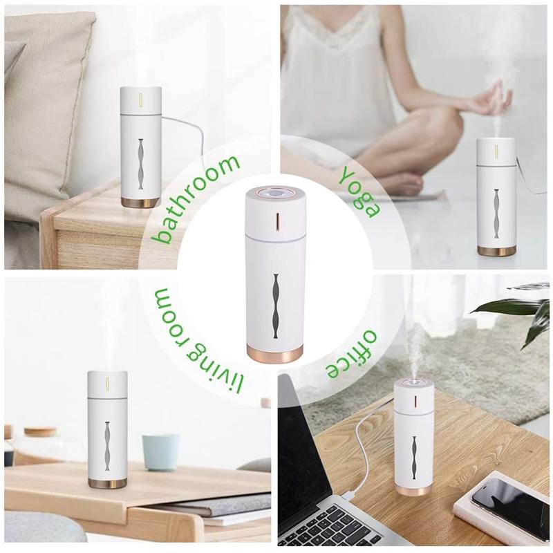 Với Tinh Dầu Khuếch Tán, Mini Thoáng Mát Sương Máy Tạo Ẩm, Phun Sương Dành Cho Du Lịch, Xe Ô Tô