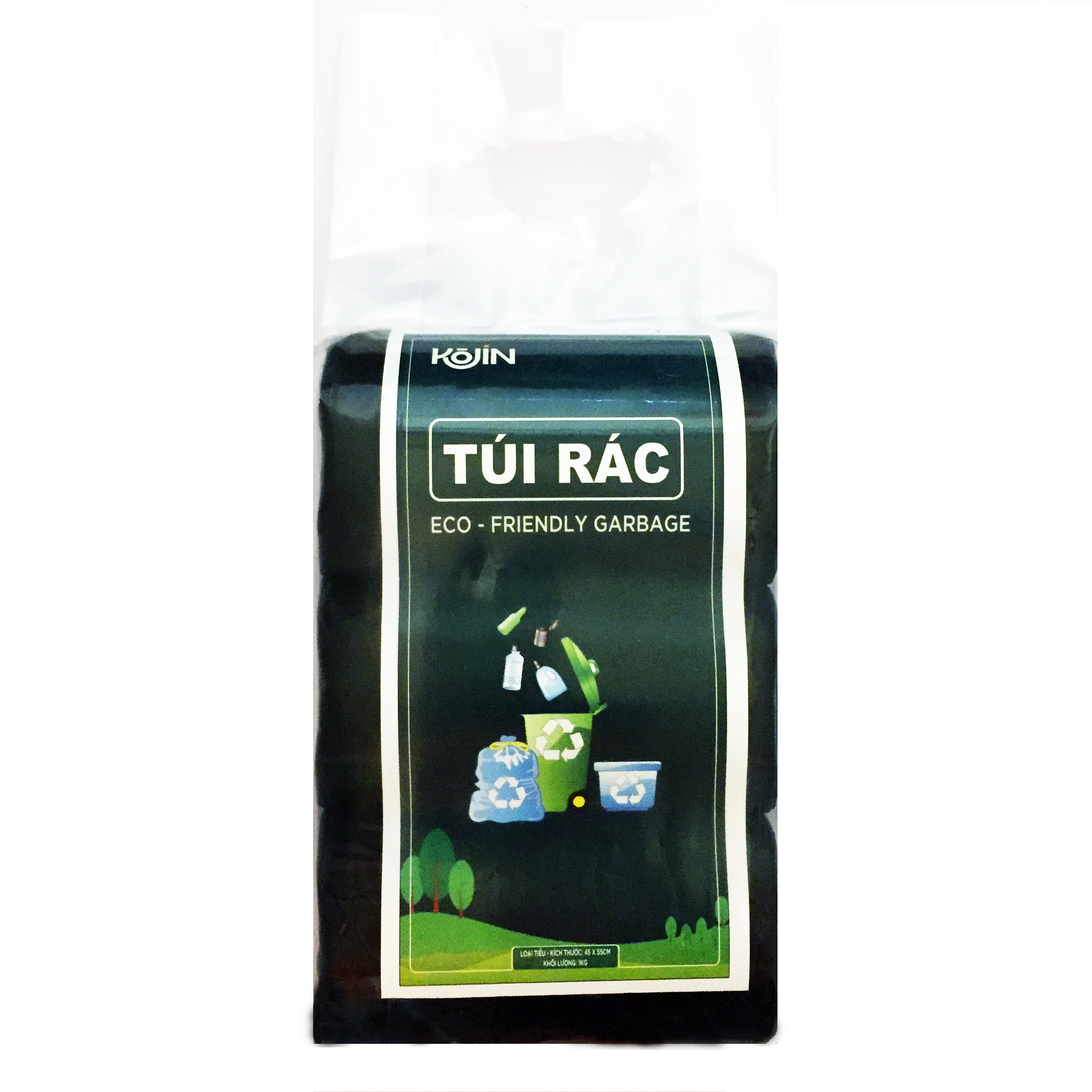 Túi Rác Đen Tự Huỷ Sinh Học KOJIN 1Kg