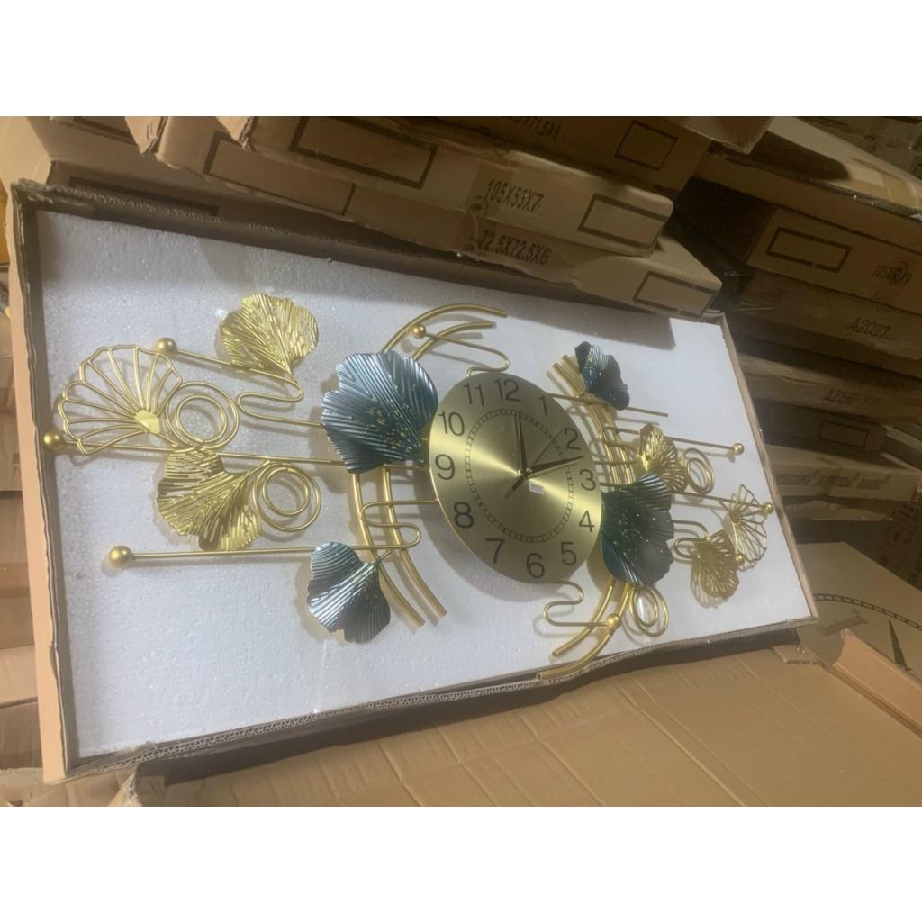 Đồng Hồ Treo Tường Đẹp trang trí,Nhà Cửa Sang Chảnh,Thân Kim Loại Mạ,Qùa Tặng Đẹp,Giá Rẻ-Ý Nghĩa-Bảo Hành 5 Năm