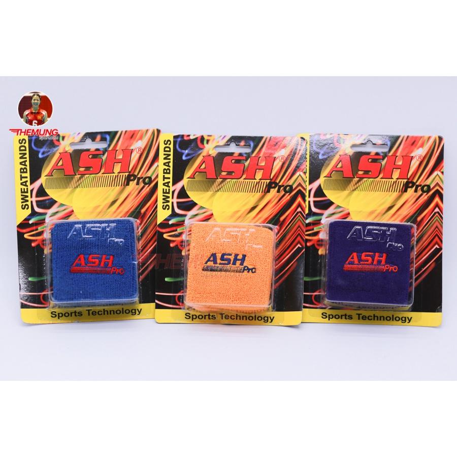 Cặp Băng Tay, Chặn Mồ Hôi ASH Ngắn || dùng cho cầu lông, Tennis, Bóng bàn