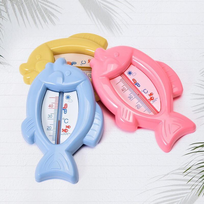 Nhiệt kế đo nước tắm cho bé hình cá, voi không thấm nước, làm đồ chơi cho bé,nội địa Trung cao cấp