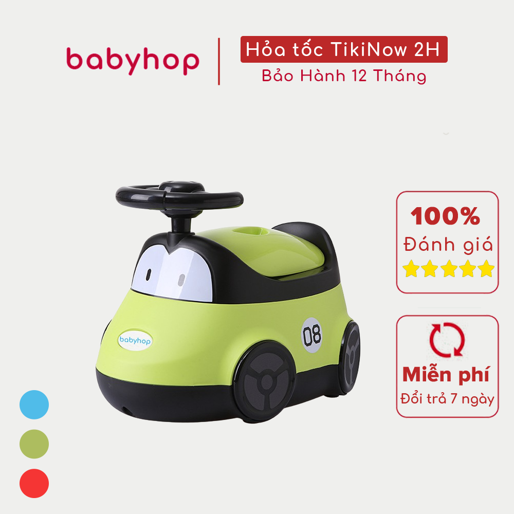 Bô vệ sinh cho bé hình Ô Tô Babyhop NM-116