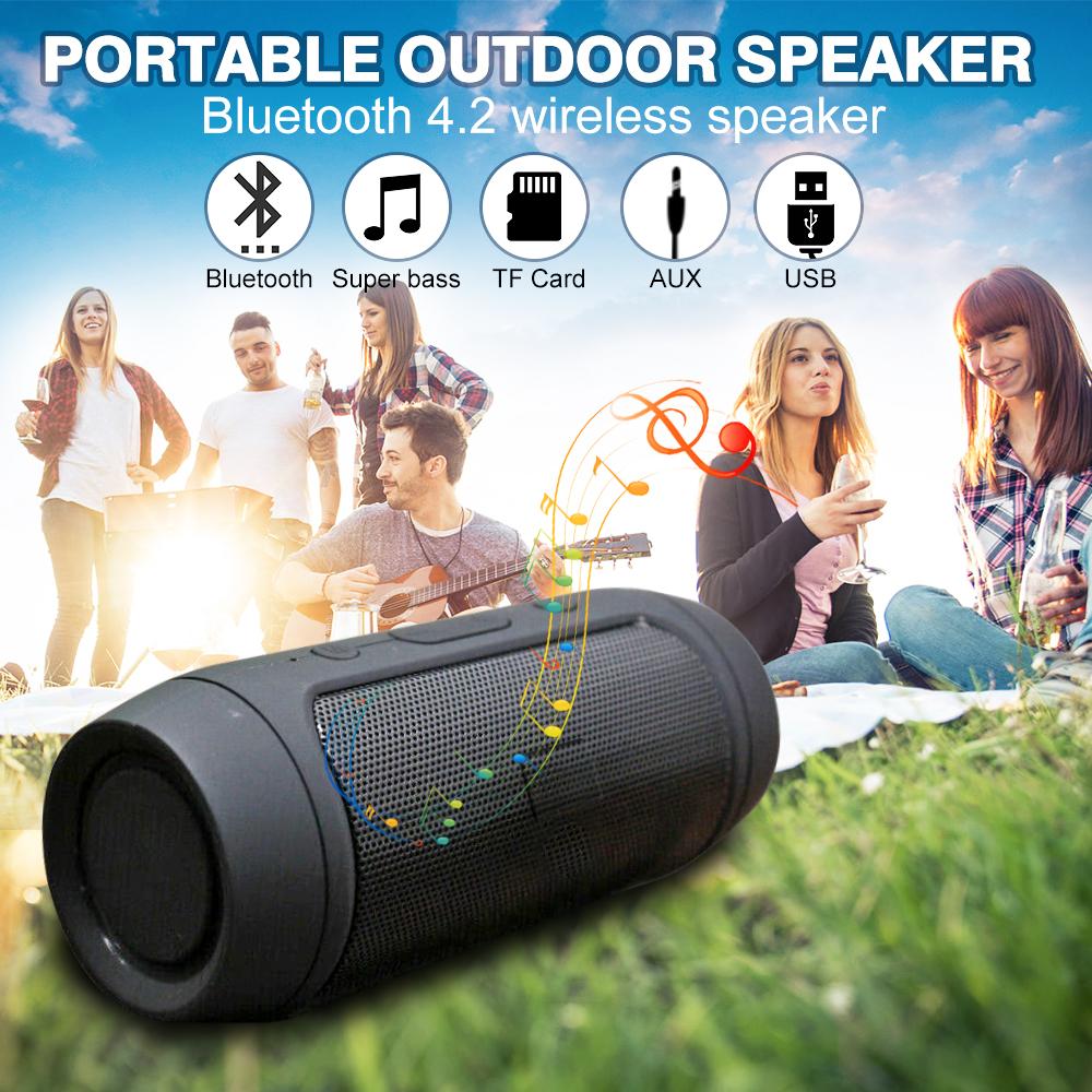 Di động loa bluetooth không dây mạnh mẽ Color: Grass Green