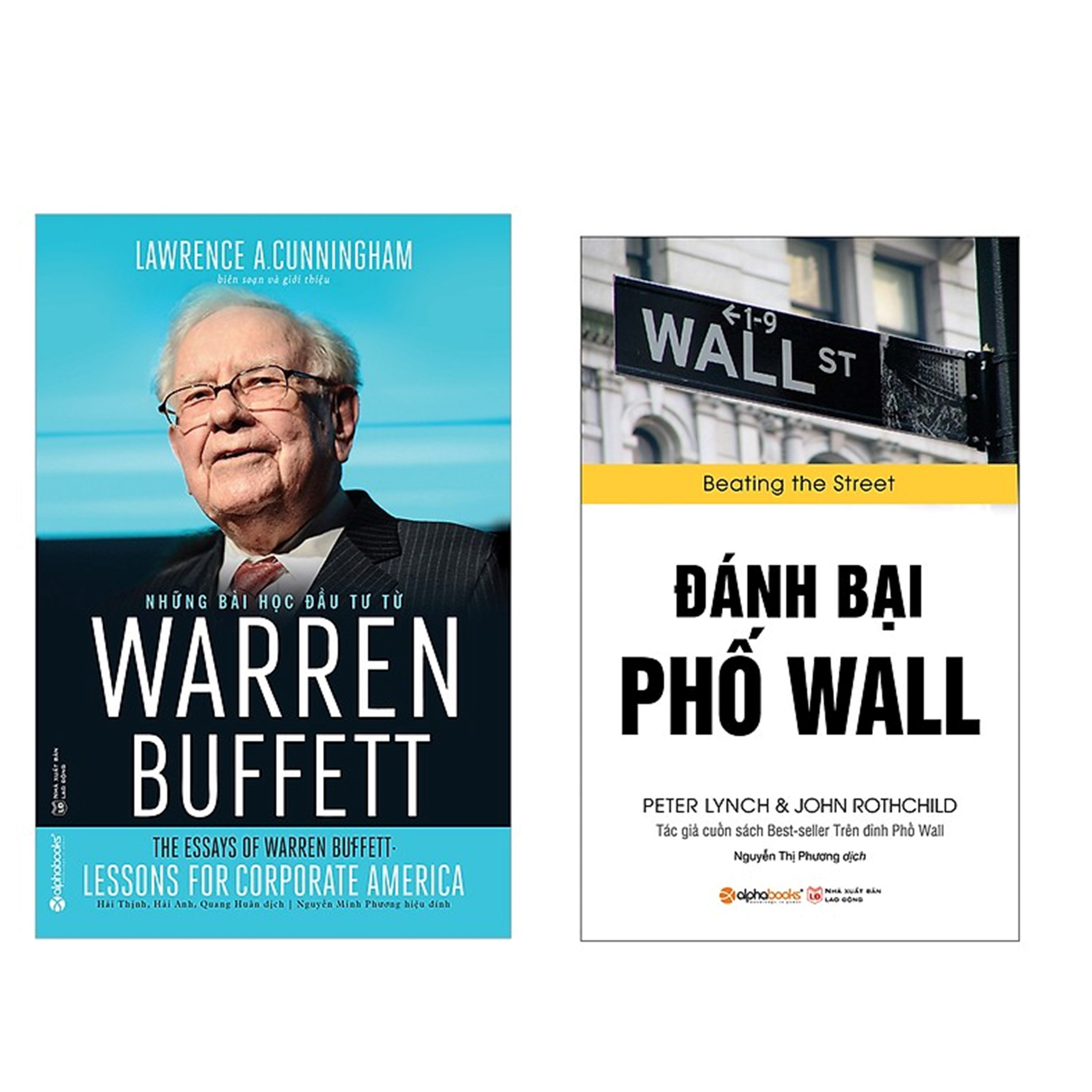 Combo Sách Kĩ Năng Kinh Doanh:  Đánh Bại Phố Wall  + Những Bài Học Đầu Tư Từ Warren Buffett