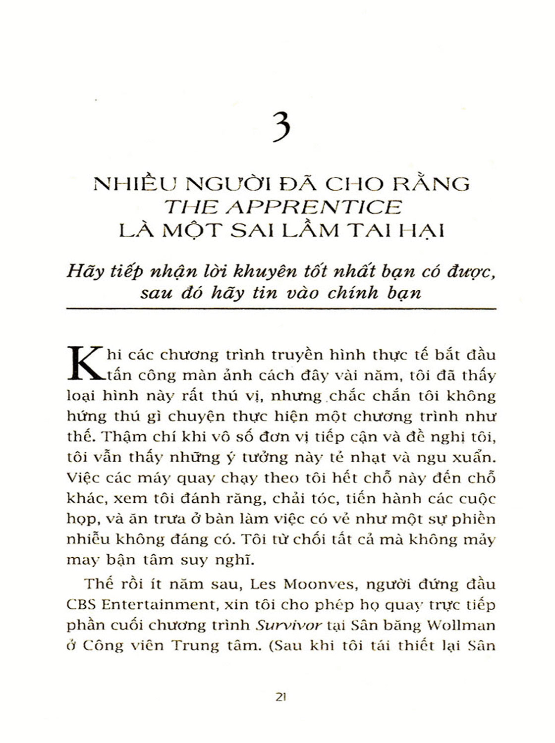 Đừng Bao Giờ Bỏ Cuộc (Donald Trump) - TRẺ