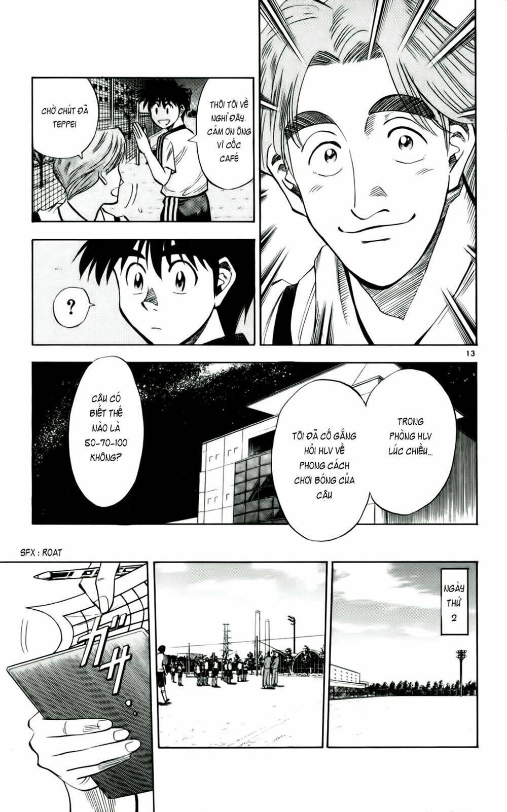 vũ điệu trên sân cỏ - fantasista chapter 35 12