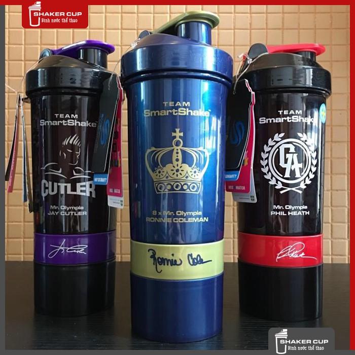 Bình đựng nước 3 ngăn Smart Shake Shaker Cup Signature Series