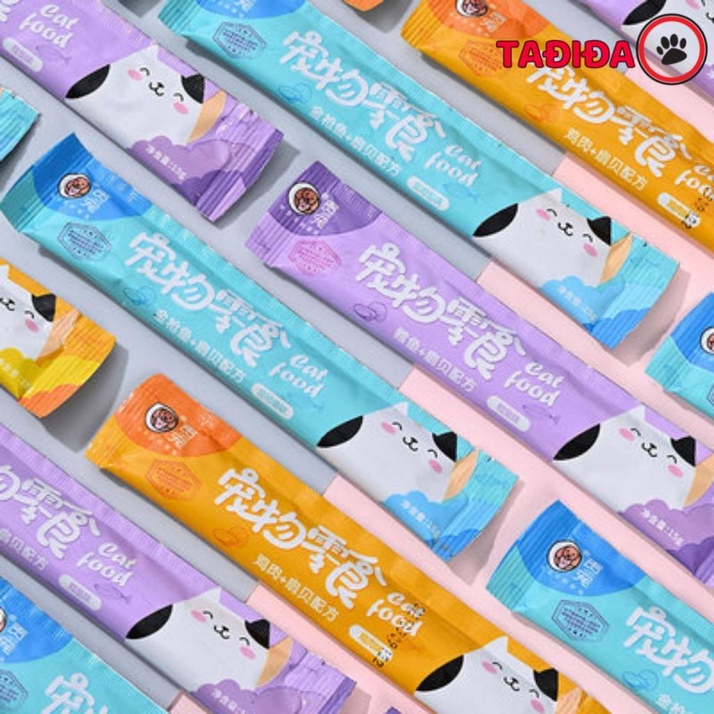 Súp thưởng cho Mèo Cat Food , Thức ăn cho Mèo đầy đủ dinh dưỡng - Tadidda Pet