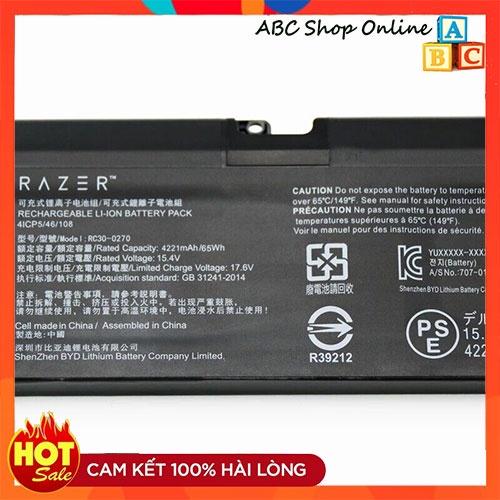 Pin Laptop Razer Hazel Blade 15 Base Stealth 2018 2019 RZ09-0300 RC30-0270 RZ09-03009