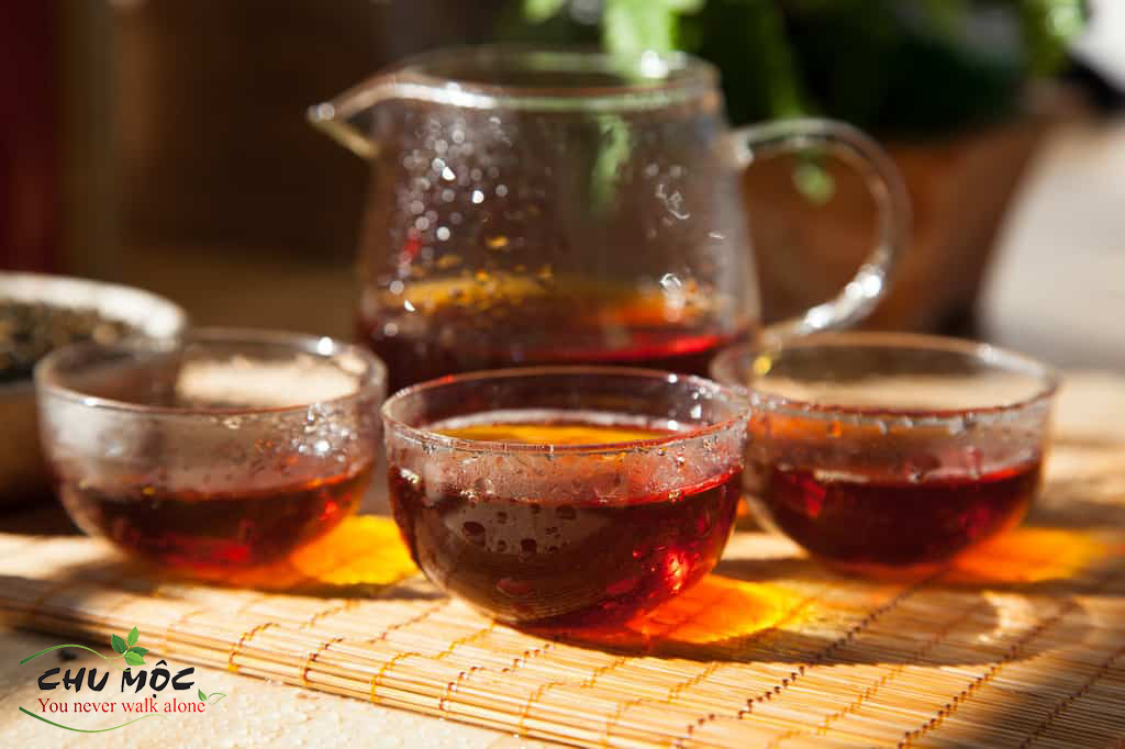 Bột trà đen hòa tan 001