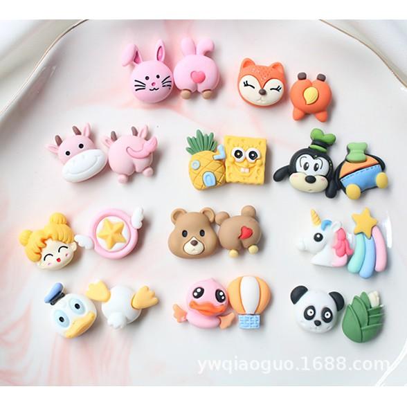 *HN* Charm các nhân vật Cartoon Network PII trang trí vỏ ốp điện thoại, dán Jibbitz, DIY