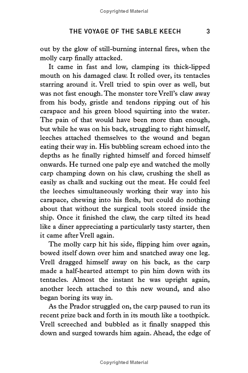 Sách ngoại văn: The Voyage Of The Sable Keech