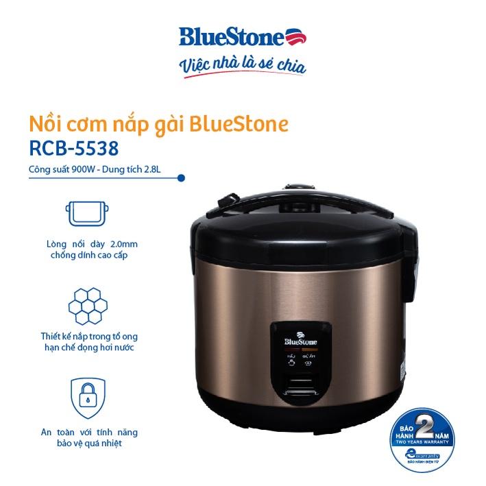 Nồi Cơm Điện Bluestone RCB-5538 (2.8 Lít) - Hàng chính hãng