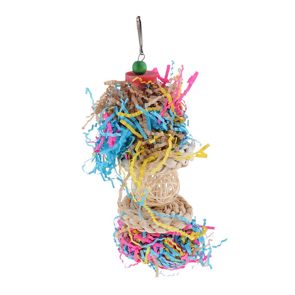 Hanging and Chewing Toys Bird Supplies for Birds Parrots