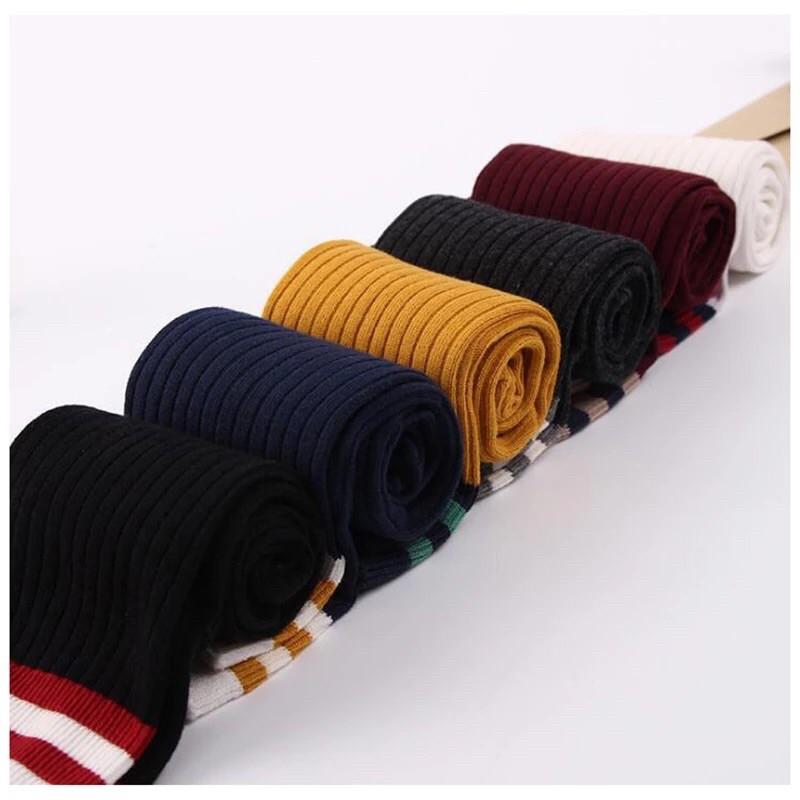 Tất boot cotton len sọc siêu mềm cho bé gái