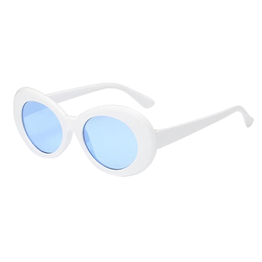 Vintage Retro Women Men Glasses Round Mirror Lens Sunglasses Red+Grey