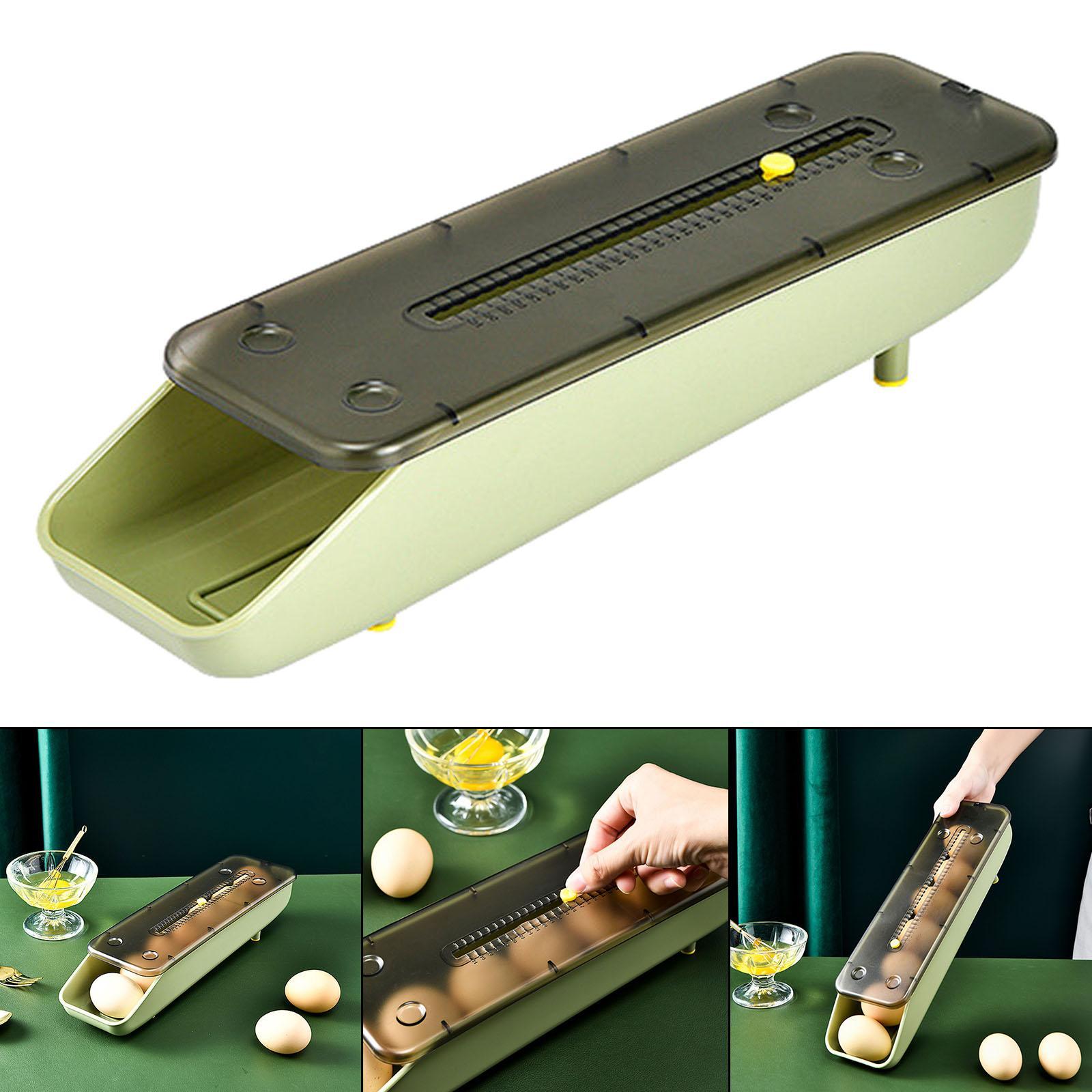 Smart Stackable Egg Container Fridge Organizer for Household Egg Trays