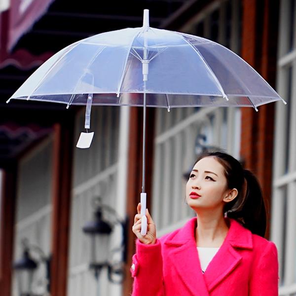Dù Trong Suốt - Màu Trắng - Loại Tốt