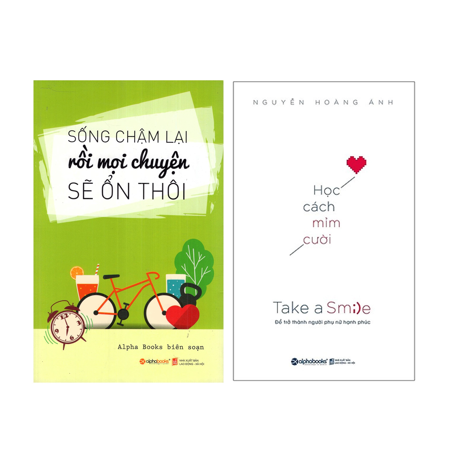 Combo Sách Kỹ Năng Sống :  Sống Chậm Lại Rồi Mọi Chuyện Sẽ Ổn Thôi +  Học Cách Mỉm Cười