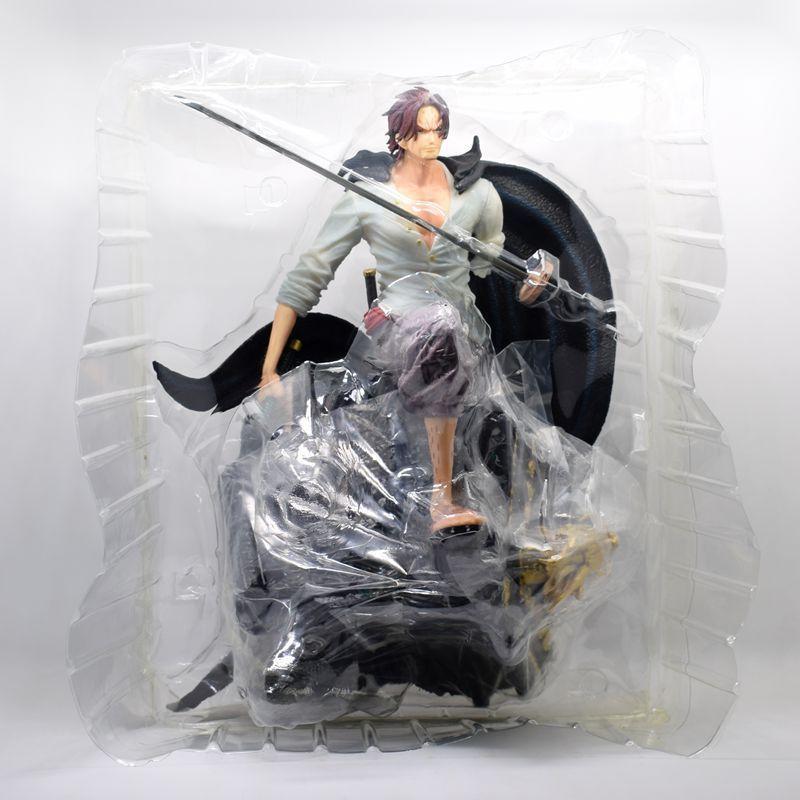 Mô Hình Shanks Tóc Đỏ Đứng Gác Mái Nhà 32CM Mô hình One Piece Cao Cấp, Figure Mô Hình Anmie One Piece Luffy Vua Hải Tặc