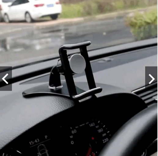 Giá đỡ kẹp điện thoại trên ô tô xoay 360  - gia do kep dien thoại