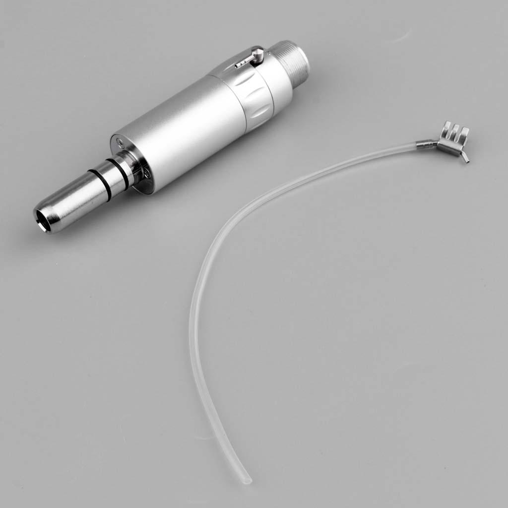 4 Holes Straight Brush Hand Piece Motor Micromotor Polish Dental Laboratory