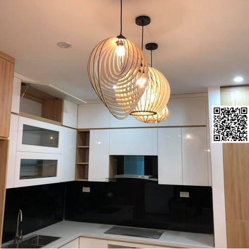 Khung gỗ lồng đèn nghệ thuật 1035