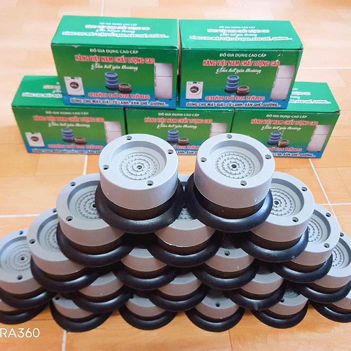 Bộ 4 Chân Hít Chân Không Đỡ Chống Rung Máy Giặt chân đỡ đa năng, chống rung máy giặt kiểu mới bokisd.store