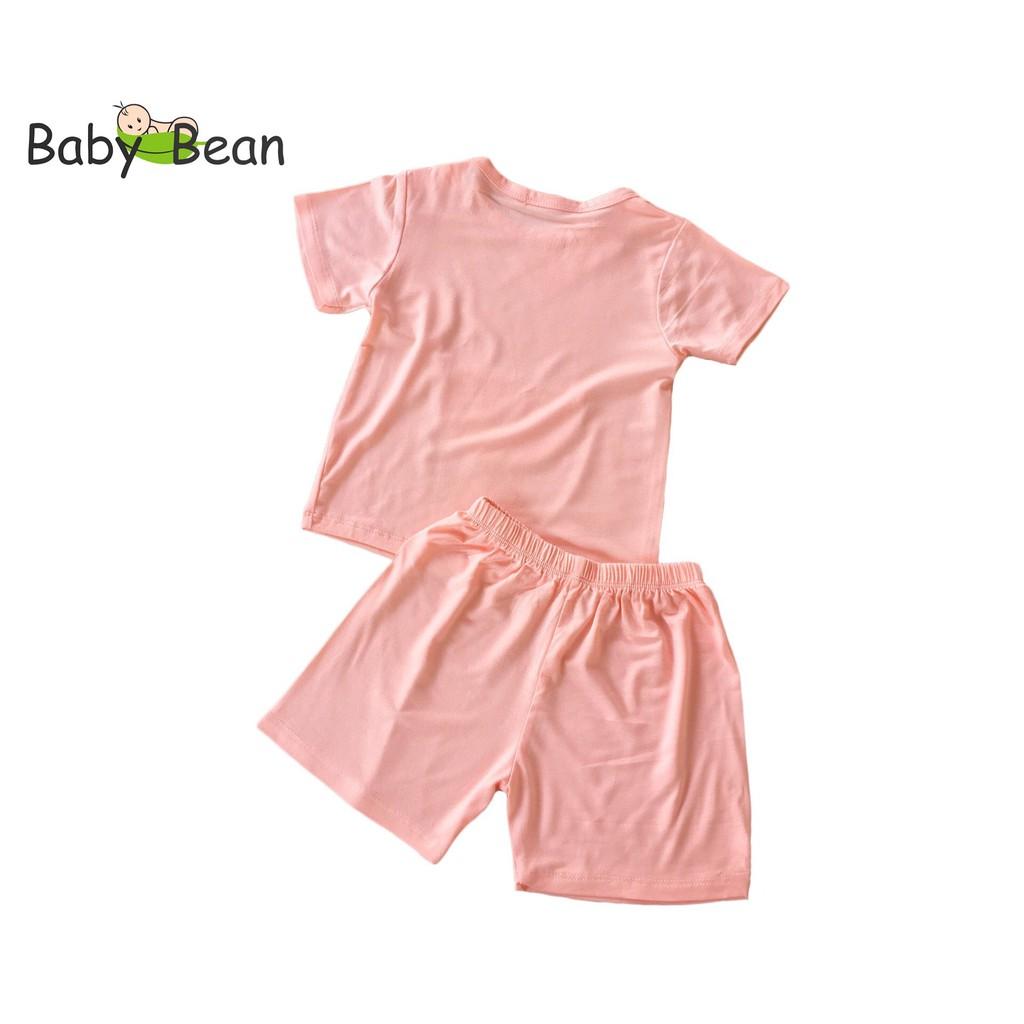 Bộ Đồ Thun Lạnh Tay Ngắn Quần Ngắn Bé Sơ Sinh Gái BabyBean MÀU NGẪU NHIÊN (7kg-13kg