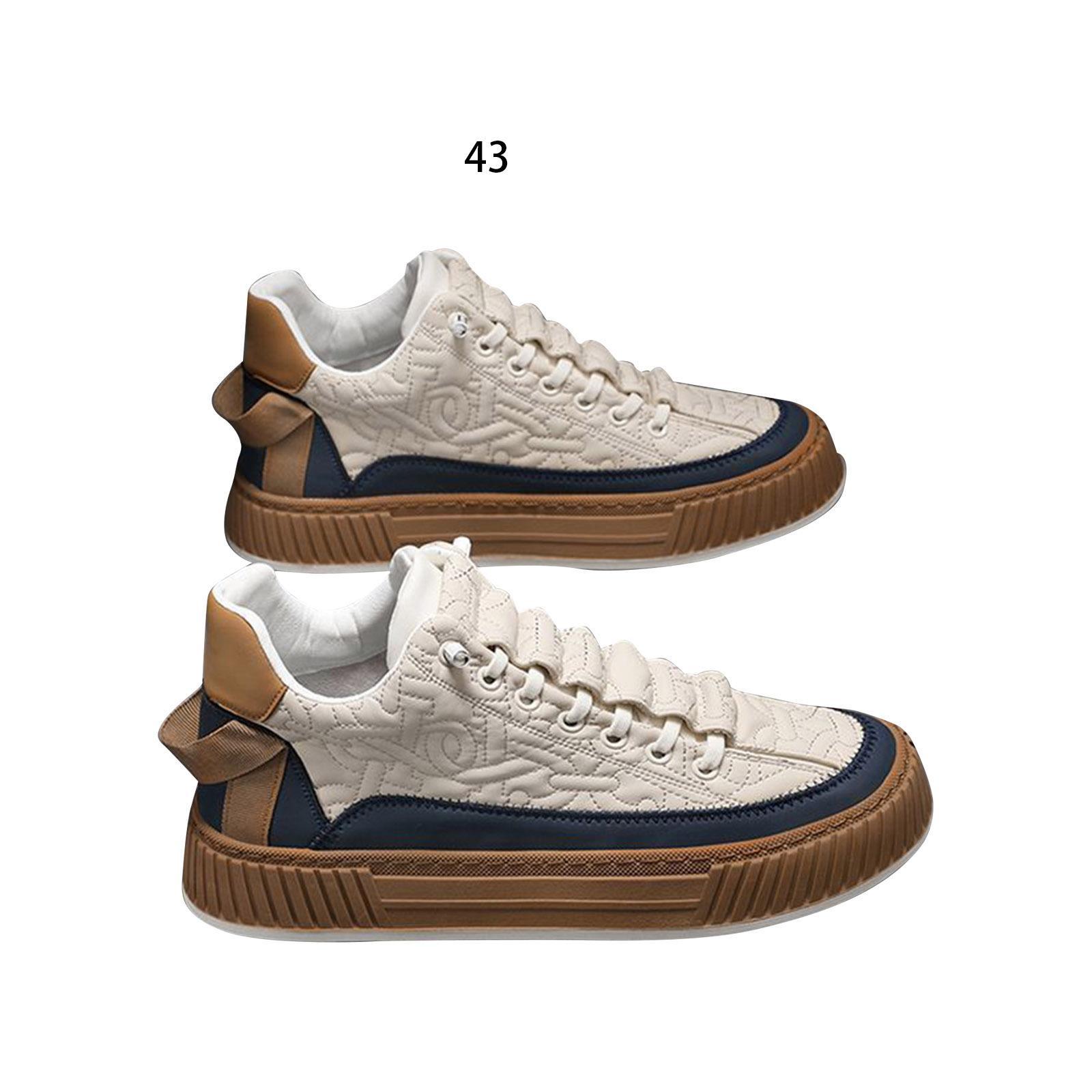 Fashion Men's Sneakers Casual Shoes Thick Soled Athletic Workout Breathable