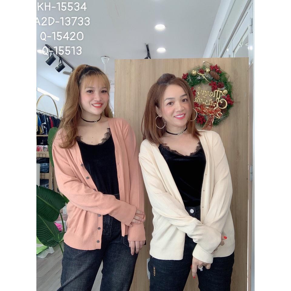 Khoác len BIG SIZE cardigan dệt kim len co giãn 15534