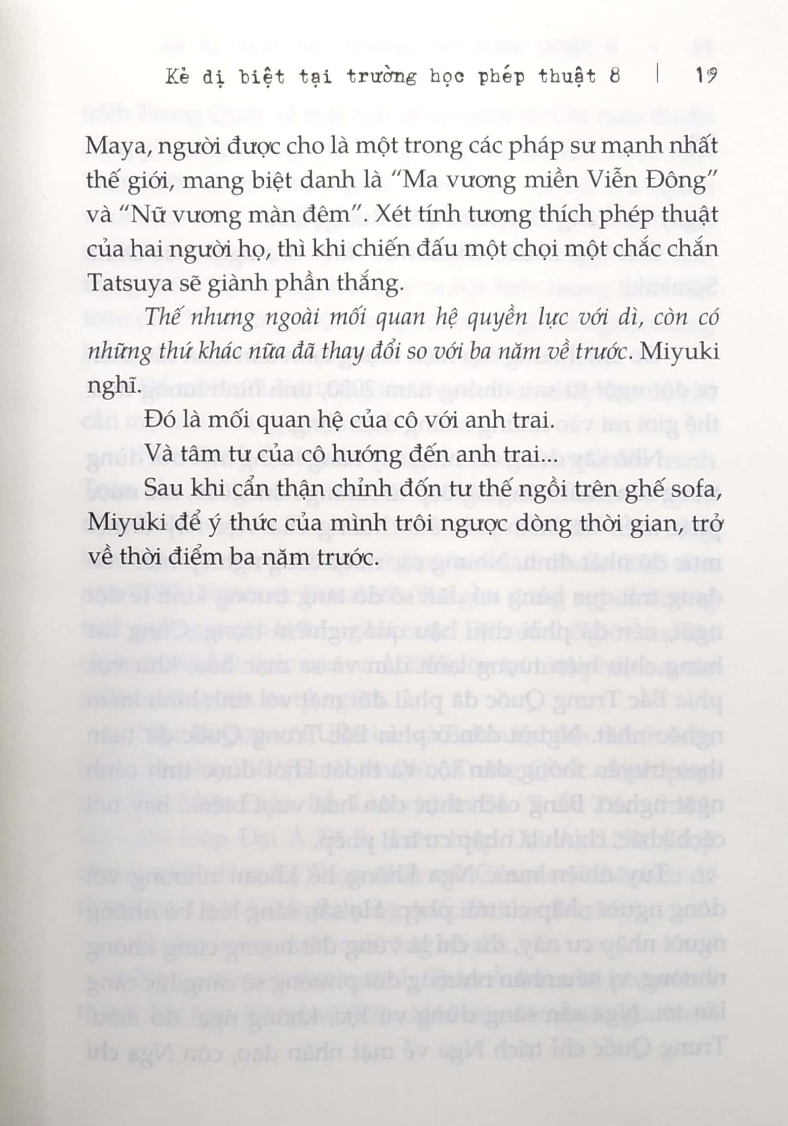 Sách Kẻ Dị Biệt Tại Trường Học Phép Thuật - Tập 8