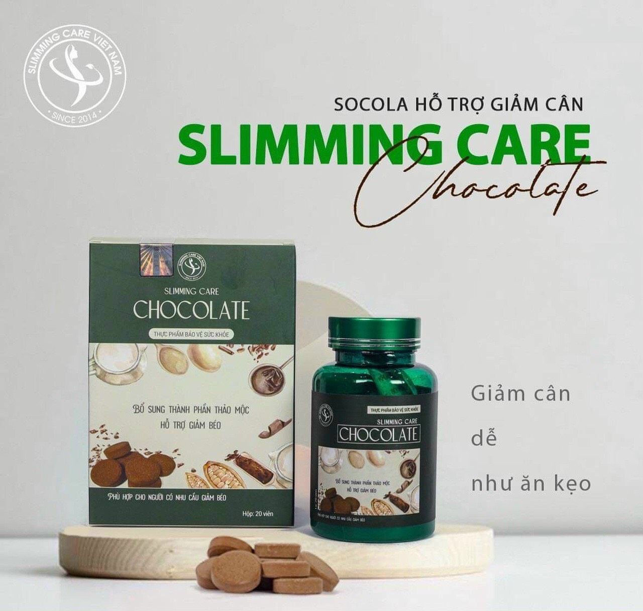 Socola SLIMMING CARE hỗ trợ giảm c.ân an toàn và hiệu quả 100%