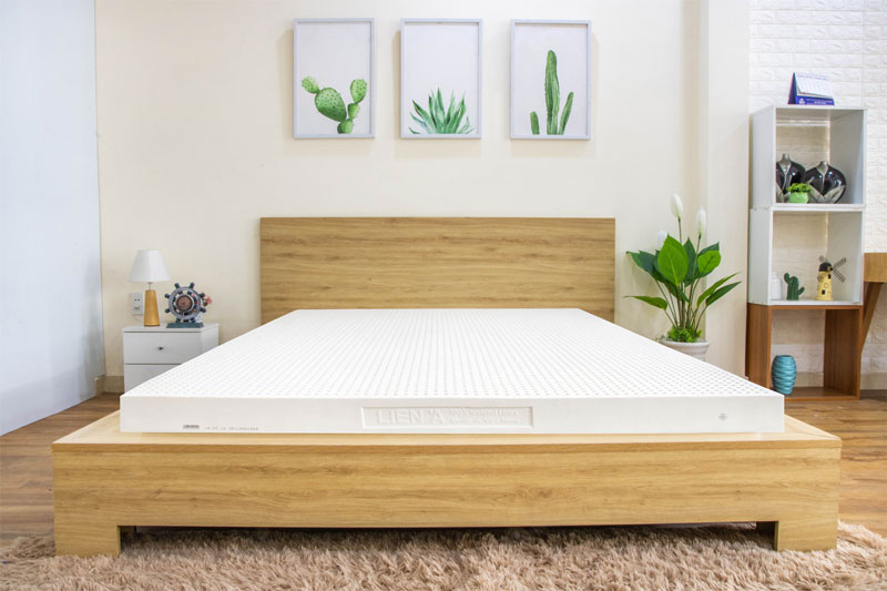ĐỆM CAO SU LIÊN Á CLASSIC cao 10cm- Giường Đôi - Cao Su Thiên Nhiên 100