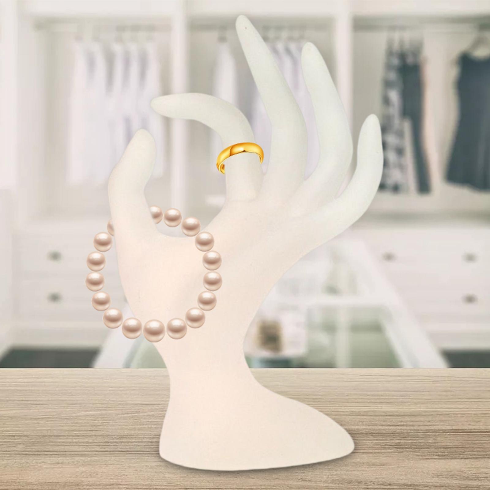 Jewelry Display Hand Model Mannequin Stand Holder for Jewelry Store Vanity