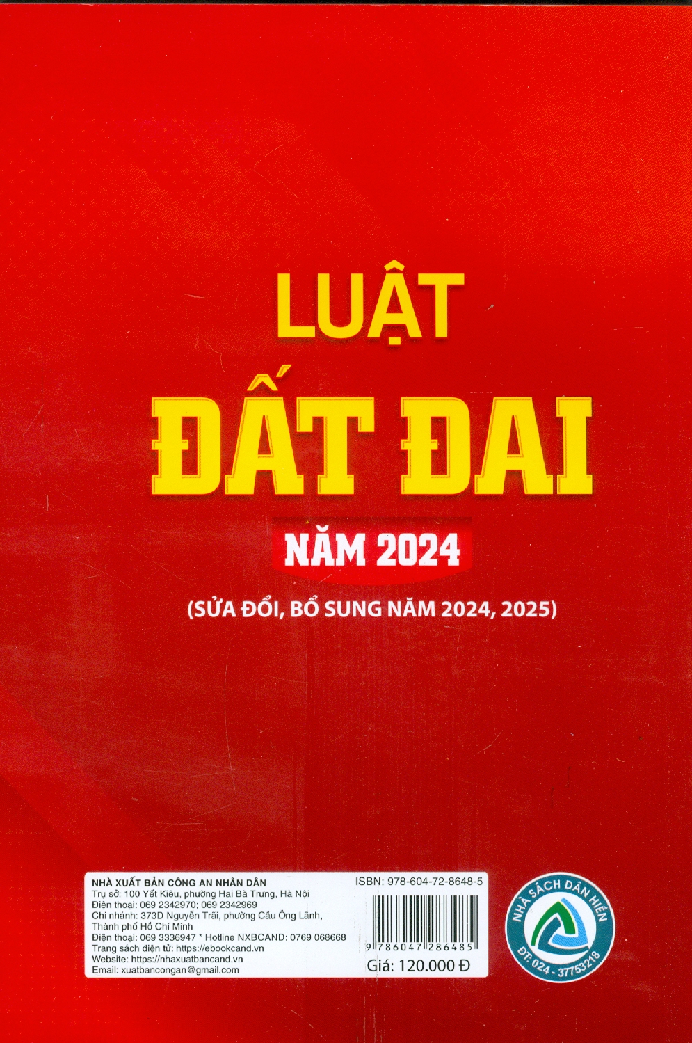 Luật Đất Đai Năm 2024 (Sửa Đổi, Bổ Sung Năm 2024, 2025)