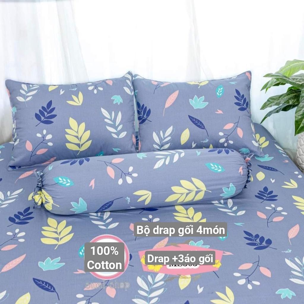 Bộ Drap Cotton THẮNG LỢI 4 món hoặc drap lẻ.