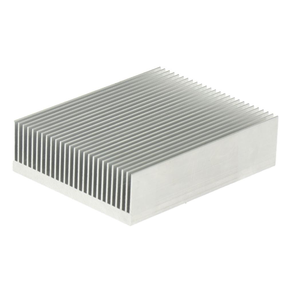 Aluminum Heatsink for Power Transistor IC Chip Heatsink White Cooler Fin