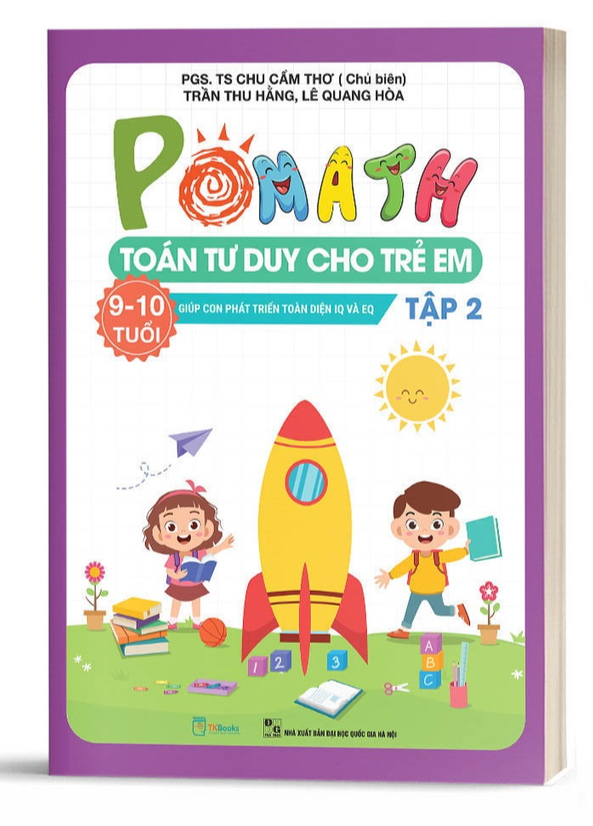 Pomath Toán tư duy cho trẻ em lớp 4 - Tập 2 - Bản Quyền