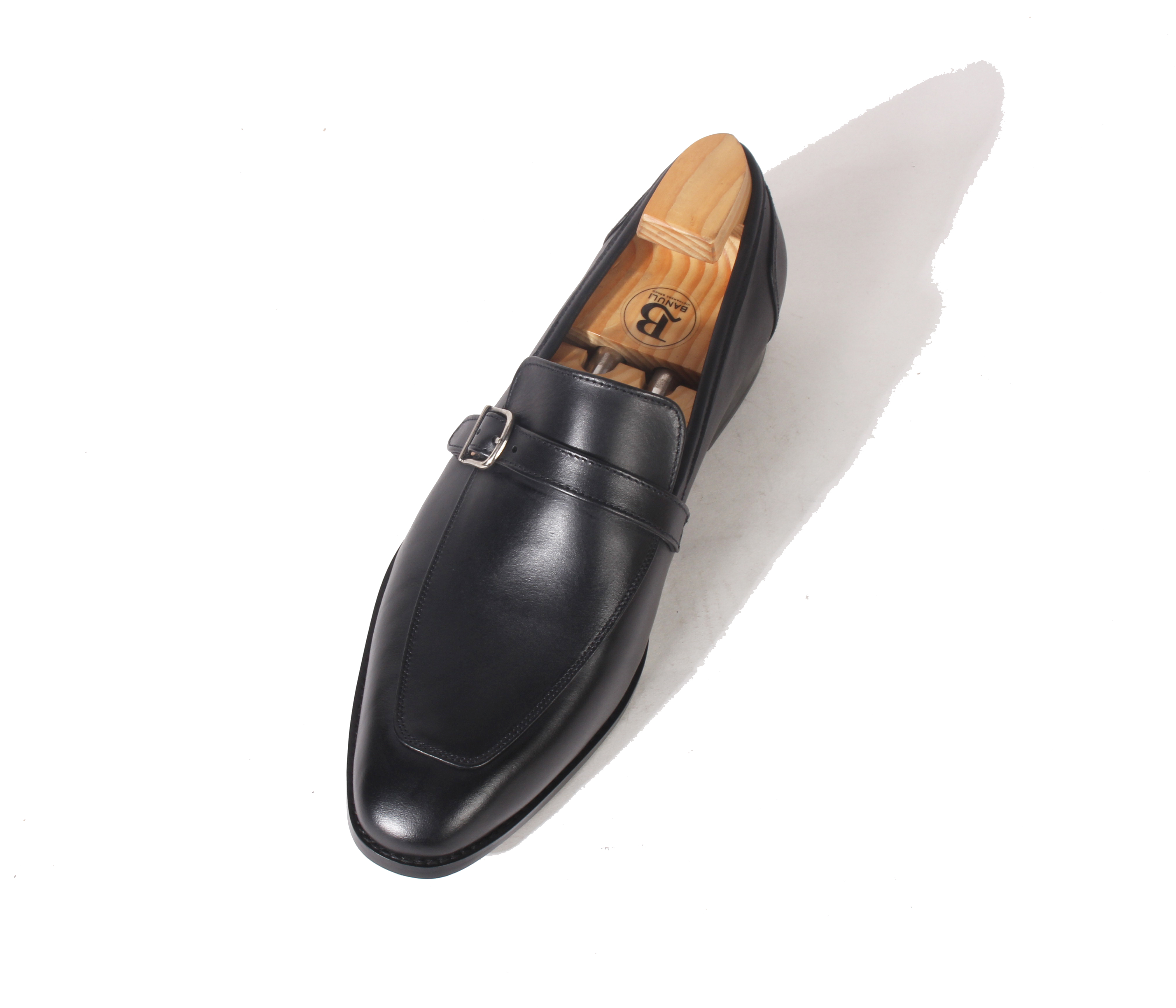 Giày Tây Lười Công Sở Banuli Nam Monk Strap Loafers H1ML1M0