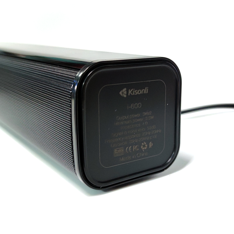 Loa váy tính Kisonli i-600 dạng thanh hiện đại HÀNG CHÍNH HÃNG