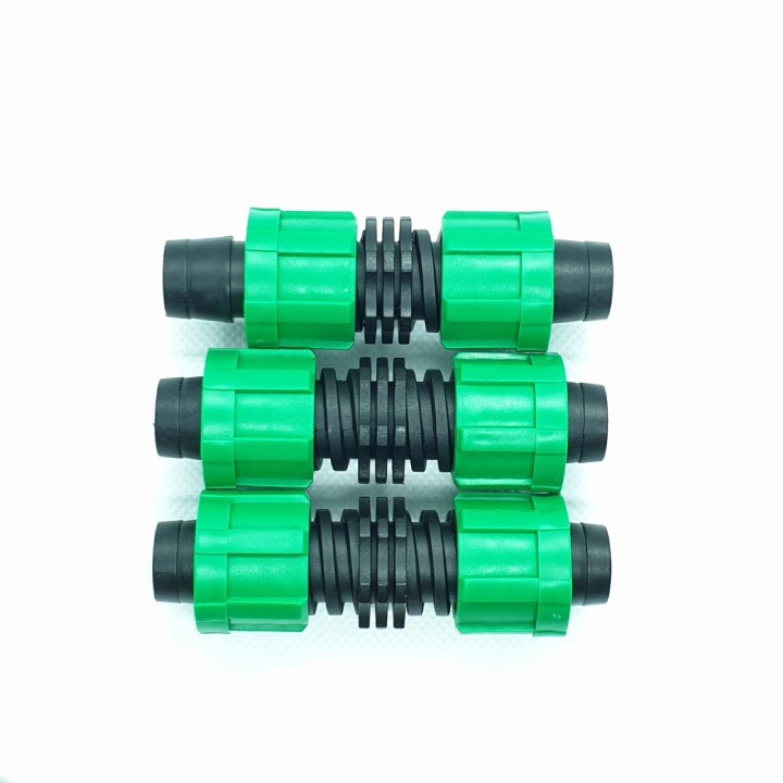 20 Nối nhỏ giọt vặn ống 16mm - Kết nối dây nhỏ giọt 16mm khớp nối ren vặn