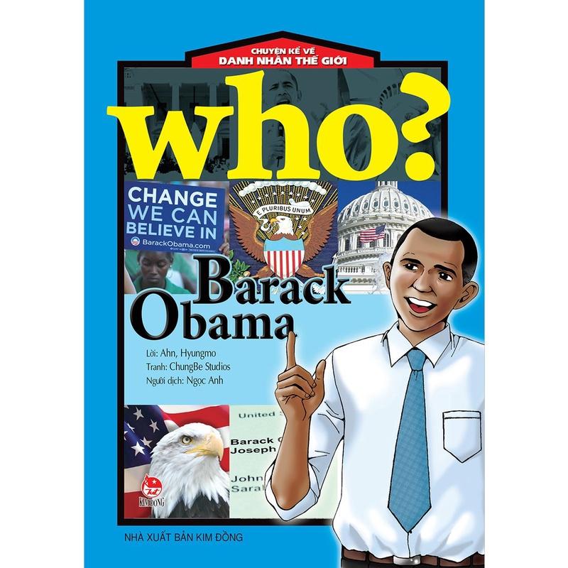 Sách - Who? Chuyện kể về danh nhân thế giới - Barack Obama