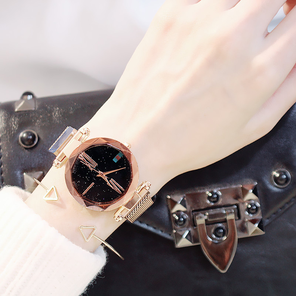 Đồng hồ thạch anh Nữ từ tính sang trọng